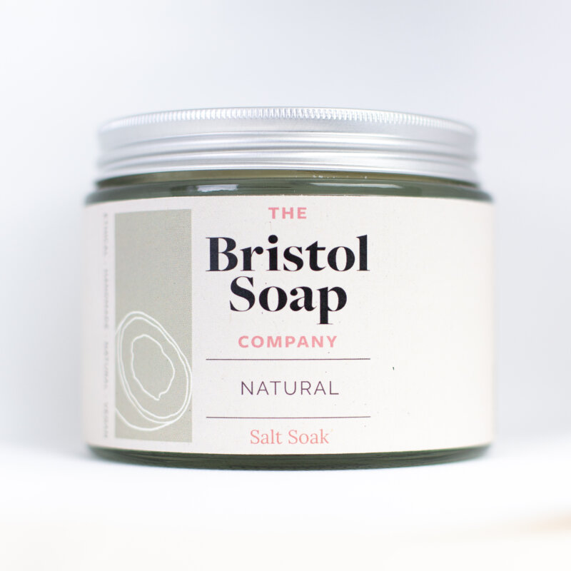 Natural salt soak by The Bristol Soap Company