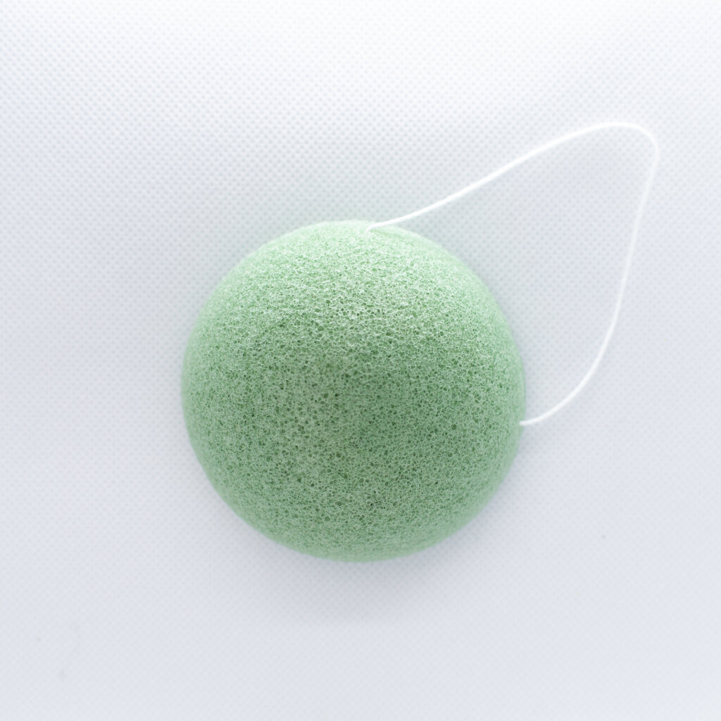Green Konjac Facial Sponge • The Bristol Soap Company