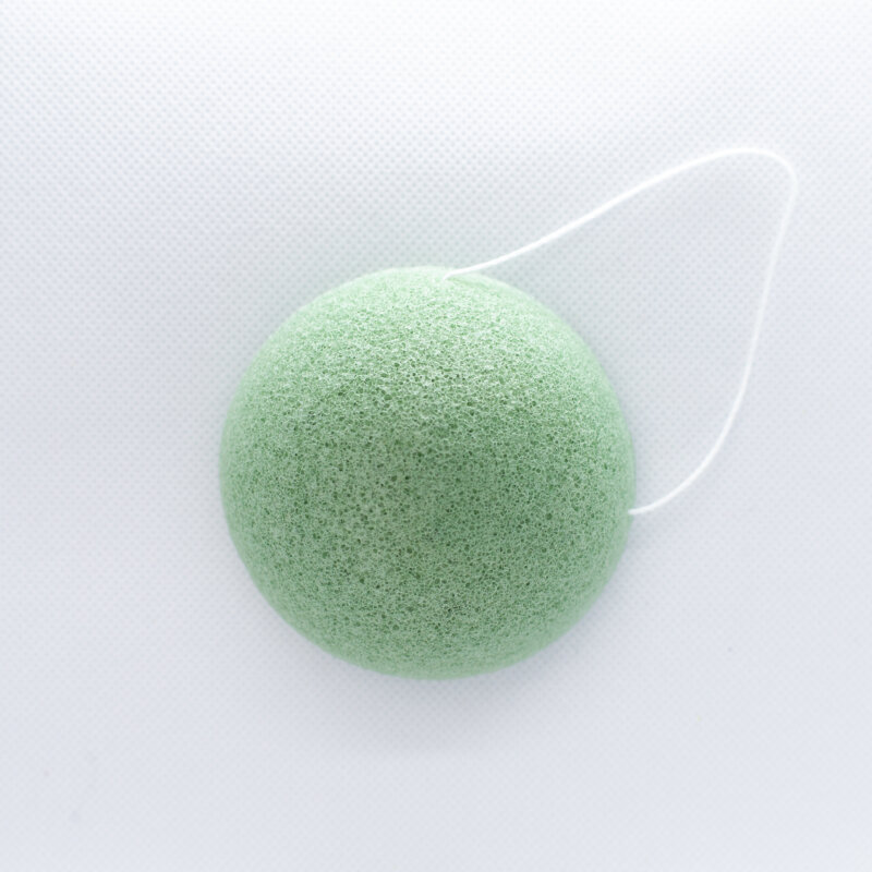 Green Konjac Facial Sponge