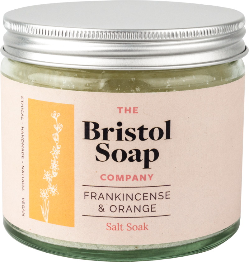 Frankincense and Orange Salt Soak 225g - Image 3